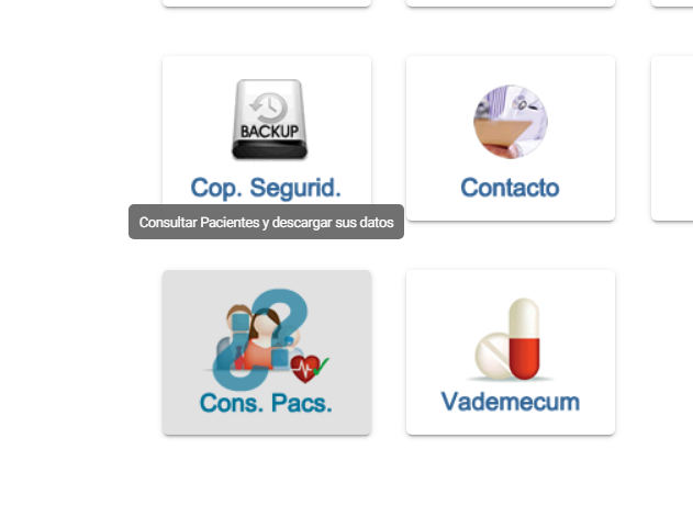 Consultar y filtrar datos de los pacientes de la clínica en el programa historias clínicas